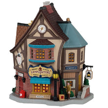 Load image into Gallery viewer, Lemax Wright And Sons Lamplighters Lit Village Decoration
