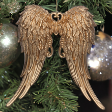 Load image into Gallery viewer, Gold Wings Hanging Decoration
