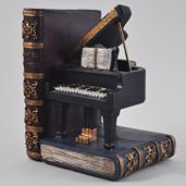 Load image into Gallery viewer, Musical Instrument Vintage Style Bookends
