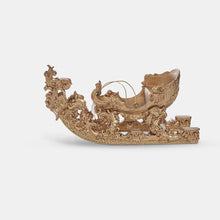 Load image into Gallery viewer, Gold Sleigh Decoration

