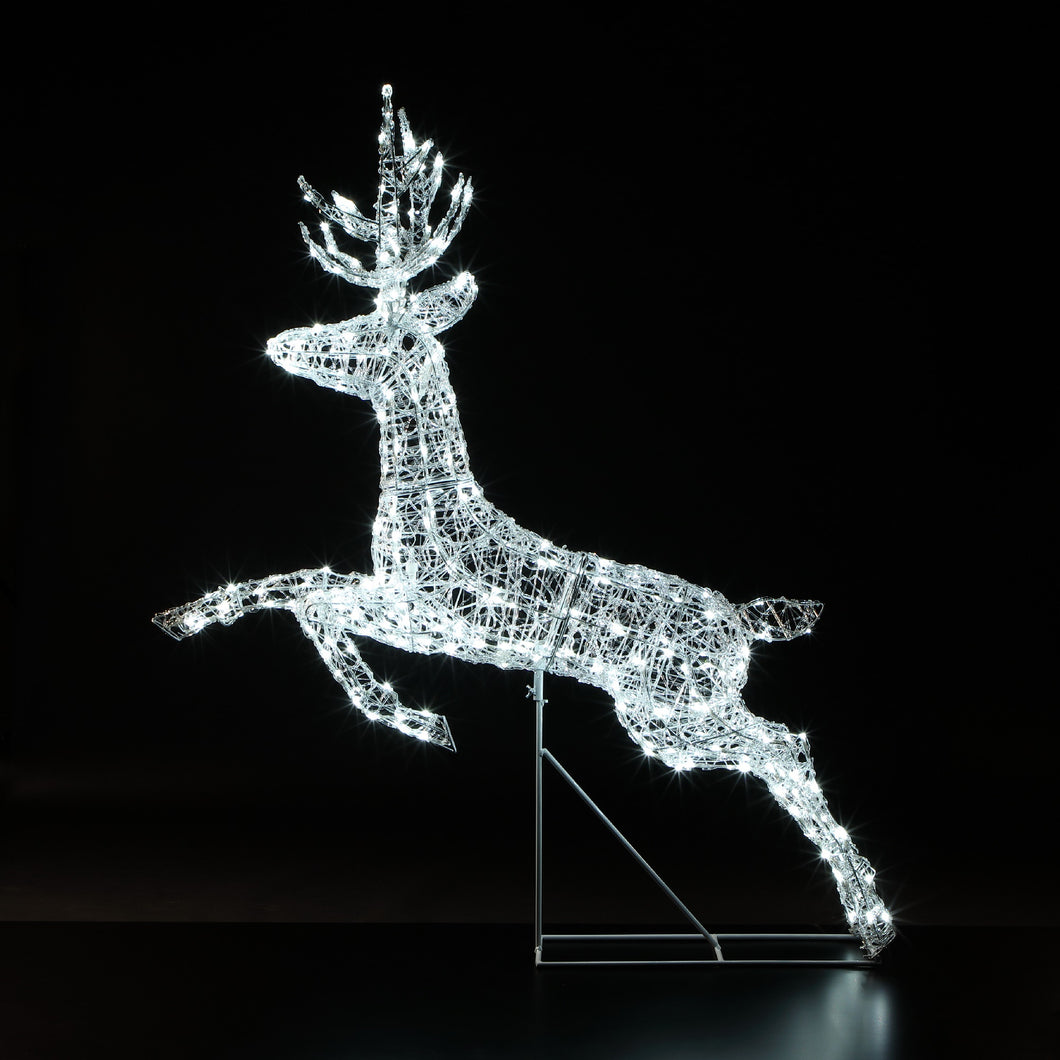 Noma Richmond Leaping Christmas Stag 1.5m