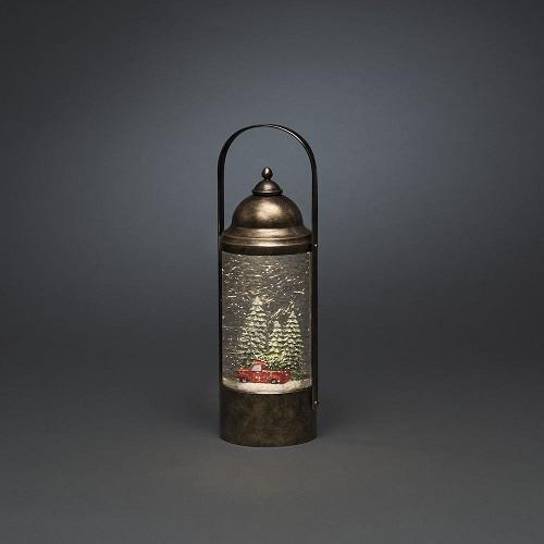Konstsmide Christmas Tree with Vintage Truck Water Lantern