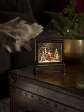 Load image into Gallery viewer, Konstsmide 25cm Christmas Santa and Child Water Lantern

