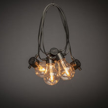 Load image into Gallery viewer, Konstsmide 10 Clear Bulb Replaceable Amber LED Festoon Lights
