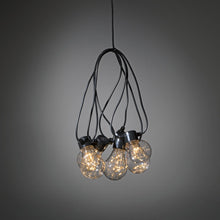 Load image into Gallery viewer, Konstsmide 10 Clear Bulb with Copper Wire Amber LED Festoon Lights
