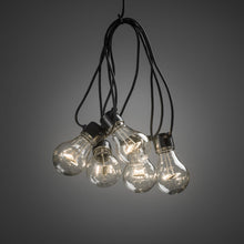 Load image into Gallery viewer, Konstsmide 10 Clear Bulb Warm White LED Festoon Start Set Connectable Lights
