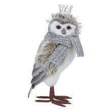 Load image into Gallery viewer, Faux Fur Owl Ornament
