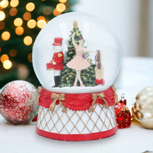 Load image into Gallery viewer, Nutcracker Story Musical Snow Globe
