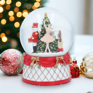 Nutcracker Story Musical Snow Globe