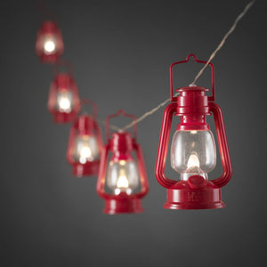 Eight Vintage Style Lantern Light String