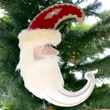 Load image into Gallery viewer, Santa Head Moon Hanging Decoration 50cm
