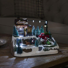 Load image into Gallery viewer, Konstsmide Christmas Tree Seller Lit Village Decoration
