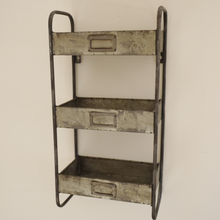 Load image into Gallery viewer, Industrial Style Galvanized Wall Unit
