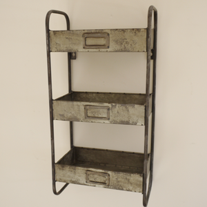 Industrial Style Galvanized Wall Unit