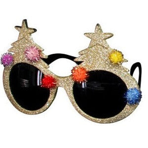 Christmas Tree Novelty Glasses