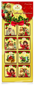 Christmas Nostalgia 8 Mini Chocolate Tablets