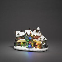 Load image into Gallery viewer, Christmas Village Fibre Optic Lit Scene
