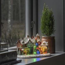Load image into Gallery viewer, Christmas Village Fibre Optic Lit Scene
