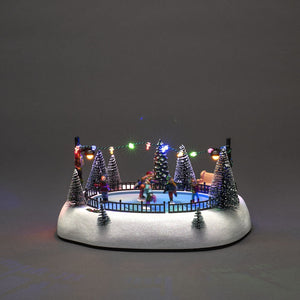 Konstsmide Mechanical Christmas Ice Rink LED