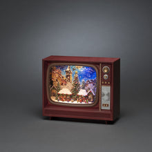 Load image into Gallery viewer, Christmas Market Scene Musical TV Water Lantern
