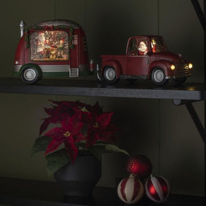 Christmas Pick-up Truck Water Lantern