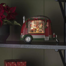Load image into Gallery viewer, Christmas Caravan Water Spinner Lantern
