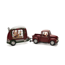 Load image into Gallery viewer, Christmas Caravan Water Spinner Lantern
