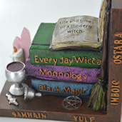 Load image into Gallery viewer, Witches Cauldron Bookends
