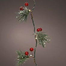 Load image into Gallery viewer, 10 Berry Foliage Micro LED Battery Operated Lights
