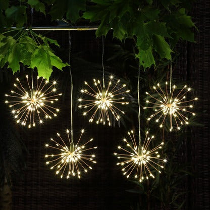 Noma Set of 5 Hanging Firework Light Chain