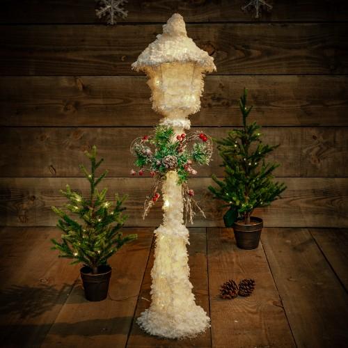 Noma Warm White Tinsel Lampost 90cm