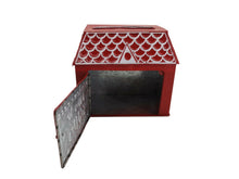Load image into Gallery viewer, Christmas Gingerbread House Letters To Santa Red Post Box
