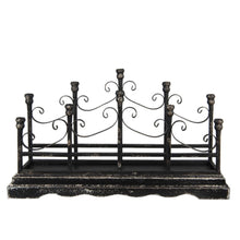 Load image into Gallery viewer, Vintage Style Black Iron Candle Holder
