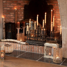 Load image into Gallery viewer, Vintage Style Black Iron Candle Holder
