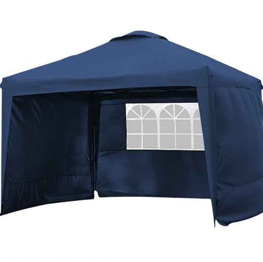 Hamilton 3m x 3m Gazebo Side Walls in Navy Blue