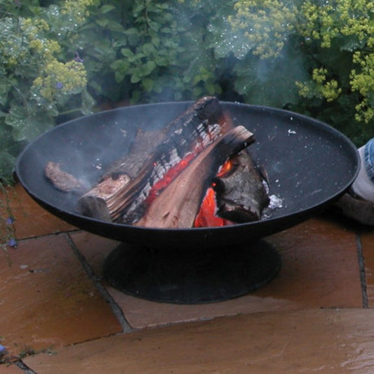 Fallen Fruits Cast Iron Fire Bowl Low 59cm