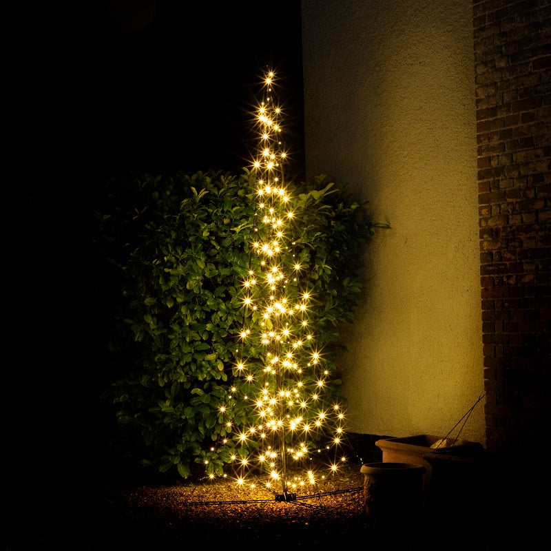 Noma Starry Nights Floor Standing 2m Tree with 200 Warm White LED Lights