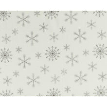 Load image into Gallery viewer, White Snowflake Design Throw
