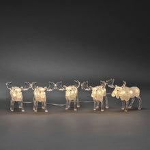 Load image into Gallery viewer, Acrylic Lit Christmas Moose LED Light Set
