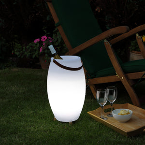 Noma Colour Changing Wine Cooler with Bluetooth Speaker