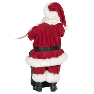 Santa Claus Doll with Gifts Sack And List