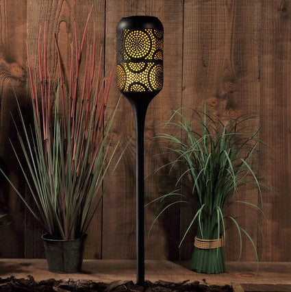 Noma Solar Global Flame Effect Light Stake Torch