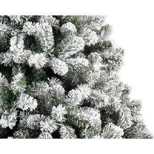 Kaemingk Snowy Imperial Pine Christmas Tree 7ft/210cm