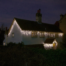 Load image into Gallery viewer, Noma 480 White Snowing Icicle Lights 10.2m
