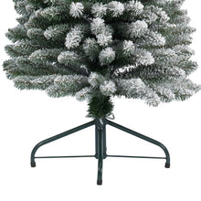 Load image into Gallery viewer, Kaemingk Snowy Pencil Pine 210cm/7ft Christmas Tree
