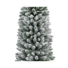 Load image into Gallery viewer, Kaemingk Snowy Pencil Pine 210cm/7ft Christmas Tree
