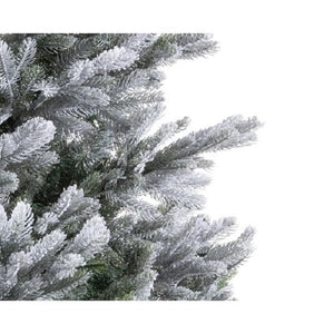 Kaemingk Frosted Arlberg Fir Pre Shaped Christmas Tree 7ft/210cm