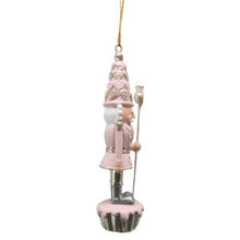 Load image into Gallery viewer, Christmas Pink Cupcake Nutcracker 11cm
