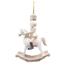 Load image into Gallery viewer, Christmas Nutcracker on Rocking Horse 9cm

