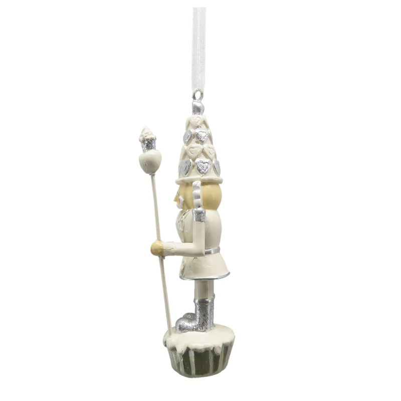 Christmas Cream Cupcake Nutcracker 11cm